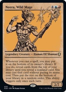 Image for Neera, Wild Mage (Showcase) (434) (Commander Legends: Battle for Baldur's Gate) - Magic: The Gathering