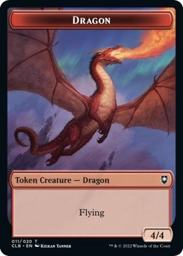 Image for Dragon Token (11) (Commander Legends: Battle for Baldur's Gate) - Magic: The Gathering