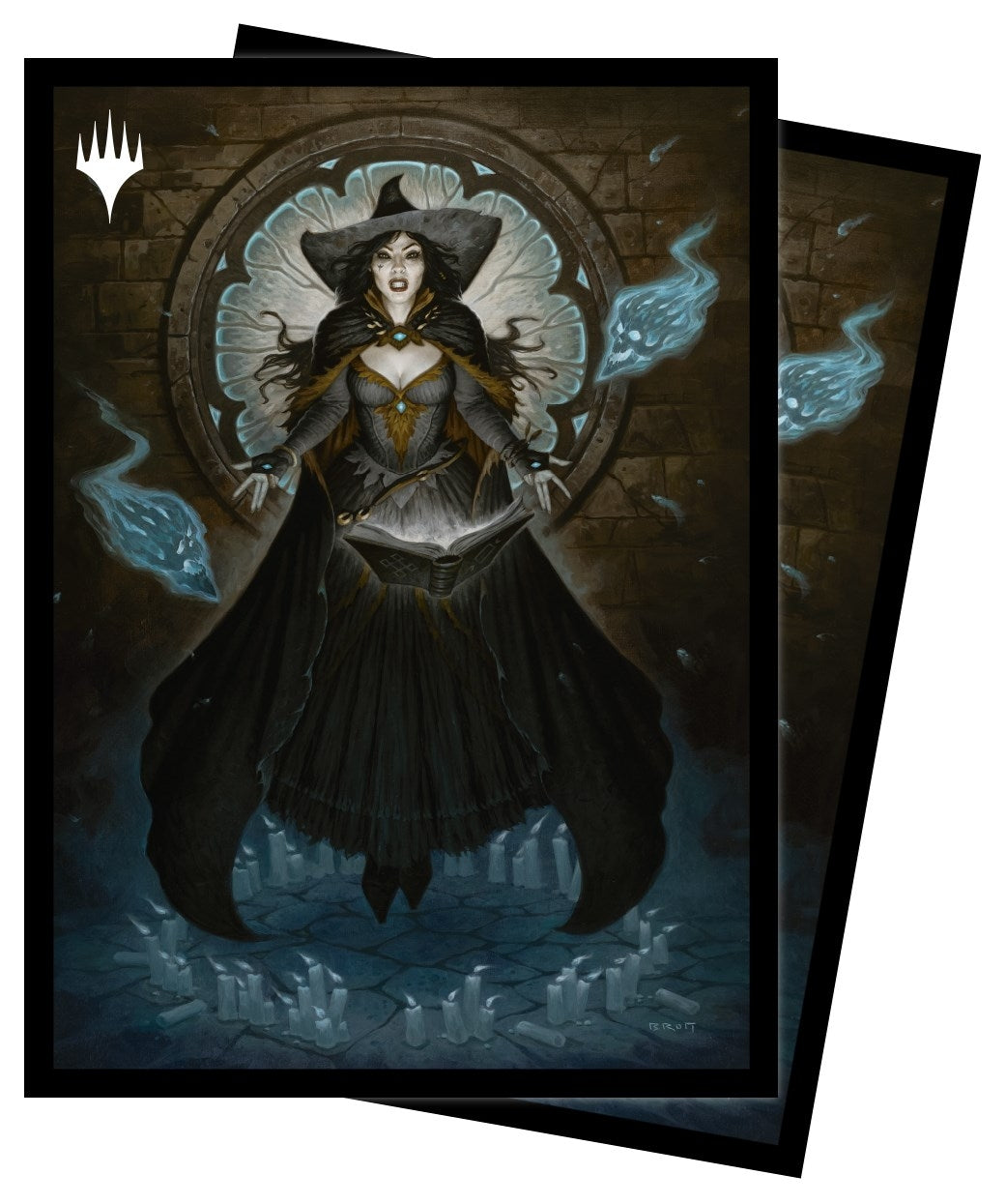 Image for Battle for Baldur's Gate Tasha, the Witch Queen (V3) Standard Deck Protector sleeves for Magic (100-Pack) - Card Sleeves