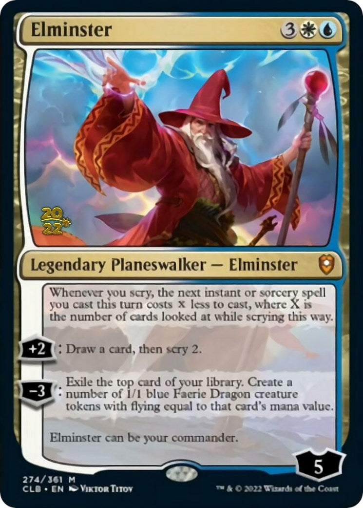 Image for Elminster (274) (Prerelease Cards) - Magic: The Gathering