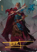Image for Elminster Art Card (64/81) (Gold-Stamped Signature) (64) (Commander Legends: Battle for Baldur's Gate) - Magic: The Gathering