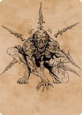 Image for Bhaal, Lord of Murder Art Card (63) (Commander Legends: Battle for Baldur's Gate) - Magic: The Gathering