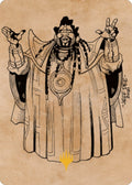 Image for Alaundo the Seer Art Card (Gold-Stamped) (61) (Commander Legends: Battle for Baldur's Gate) - Magic: The Gathering