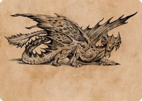 Image for Ancient Brass Dragon Art Card (49/81) (49) (Commander Legends: Battle for Baldur's Gate) - Magic: The Gathering