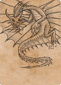 Image for Ancient Gold Dragon Art Card (44/81) (44) (Commander Legends: Battle for Baldur's Gate) - Magic: The Gathering