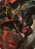 Image for Karlach, Fury of Avernus Art Card (34/81) (Gold-Stamped Signature) (34) (Commander Legends: Battle for Baldur's Gate) - Magic: The Gathering