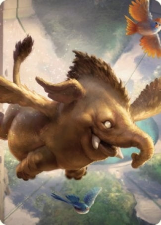 Image for Hollyphant Art Card (18) (Commander Legends: Battle for Baldur's Gate) - Magic: The Gathering