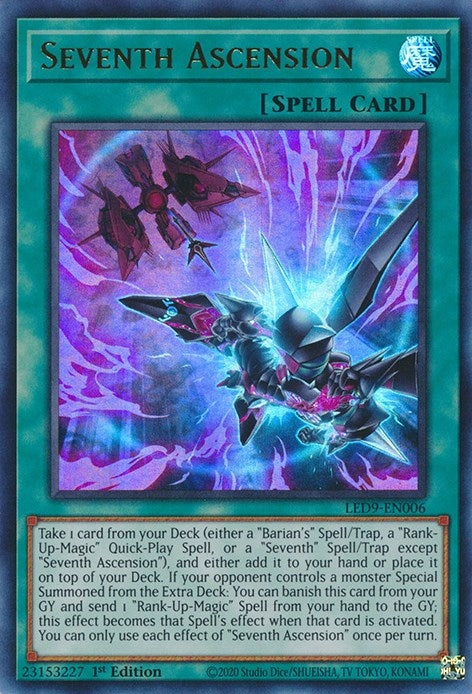 Image for Seventh Ascension (LED9-EN006) (LED9) - YuGiOh