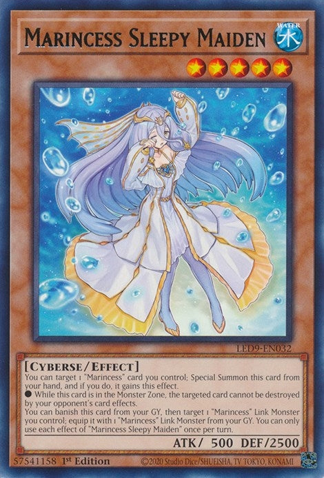 Image for Marincess Sleepy Maiden (LED9-EN032) (LED9) - YuGiOh