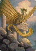 Image for Ancient Gold Dragon Art Card (5/81) (5) (Commander Legends: Battle for Baldur's Gate) - Magic: The Gathering