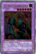 Image for Evil Hero Lightning Golem (UTR) (GLAS-EN039) (GLAS) - YuGiOh