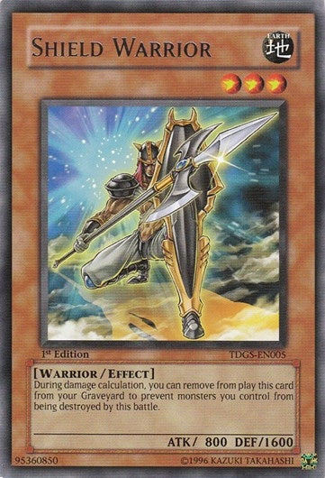 Image for Shield Warrior (TDGS-EN005) (TDGS) - YuGiOh