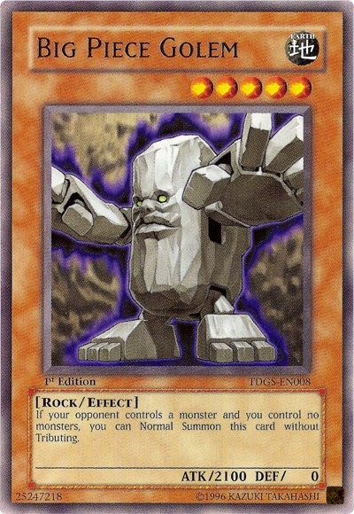 Image for Big Piece Golem (TDGS-EN008) (TDGS) - YuGiOh