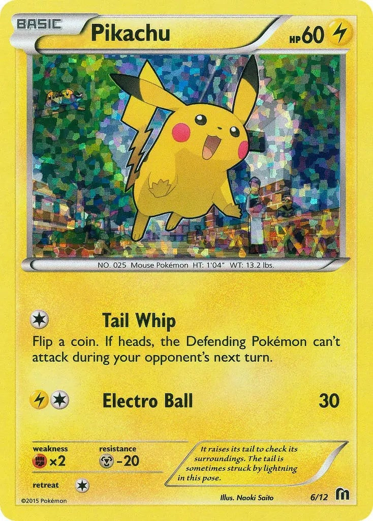 Image for Pikachu (006/012) (MCD16) - Pokemon