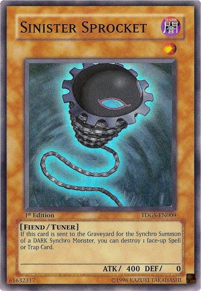 Image for Sinister Sprocket (TDGS-EN009) (TDGS) - YuGiOh