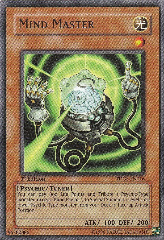 Image for Mind Master (TDGS-EN016) (TDGS) - YuGiOh
