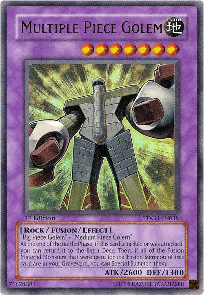 Image for Multiple Piece Golem (TDGS-EN038) (TDGS) - YuGiOh