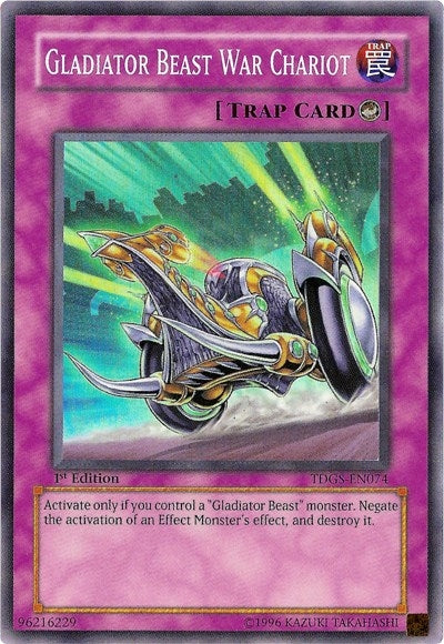 Image for Gladiator Beast War Chariot (TDGS-EN074) (TDGS) - YuGiOh