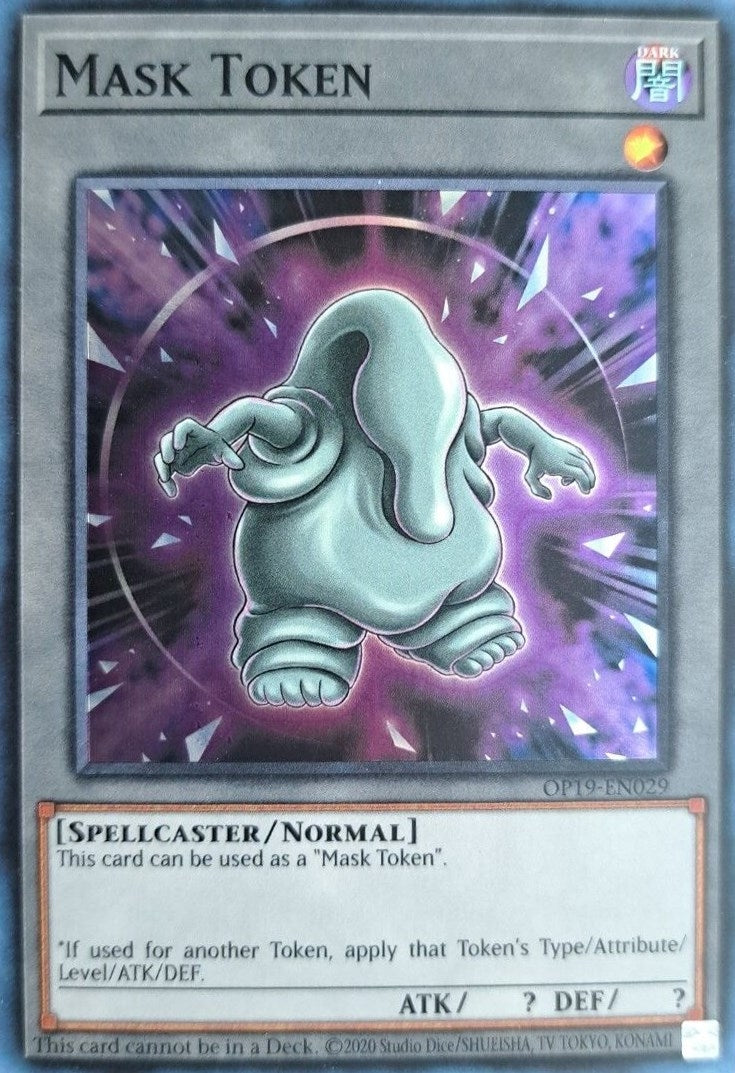 Image for Mask Token (OP19-EN029) (OP19) - YuGiOh