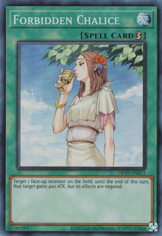 Image for Forbidden Chalice (OP19-EN011) (OP19) - YuGiOh