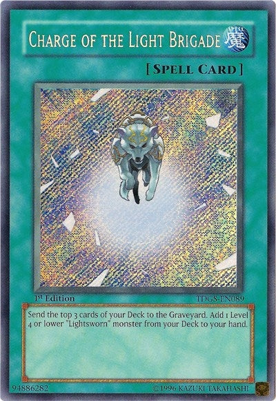 Image for Charge of the Light Brigade (TDGS-EN089) (TDGS) - YuGiOh