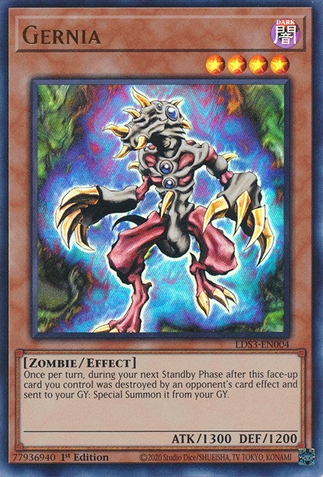 Image for Gernia (LDS3-EN004) (LDS3) - YuGiOh