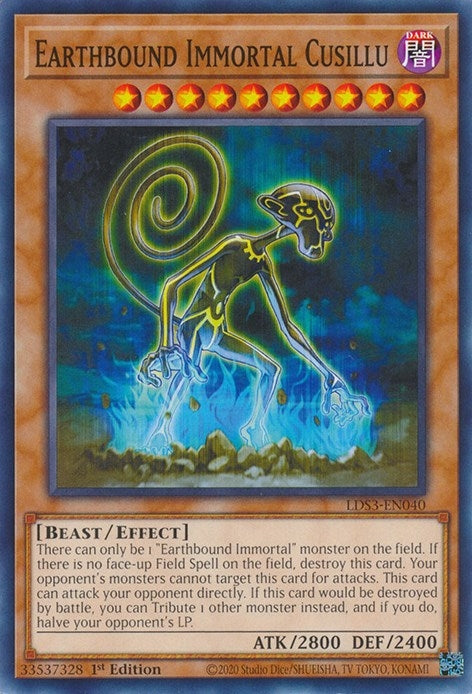 Image for Earthbound Immortal Cusillu (LDS3-EN040) (LDS3) - YuGiOh