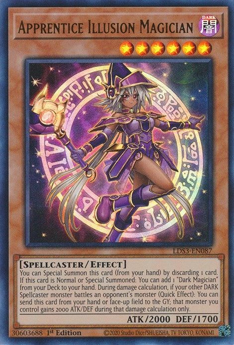 Image for Apprentice Illusion Magician (LDS3-EN087) (LDS3) - YuGiOh