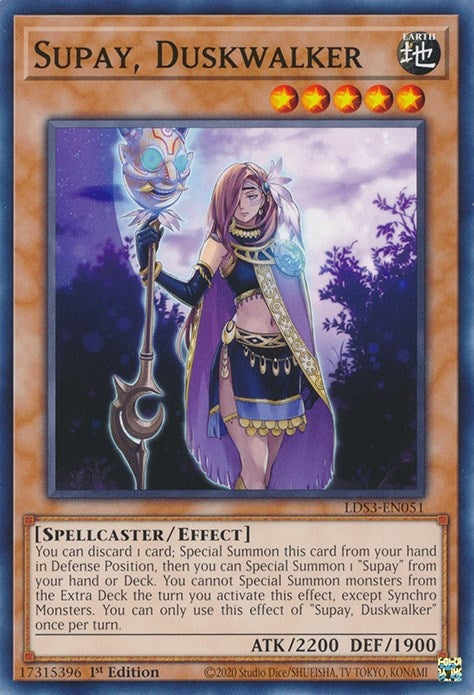 Image for Supay, Duskwalker (LDS3-EN051) (LDS3) - YuGiOh