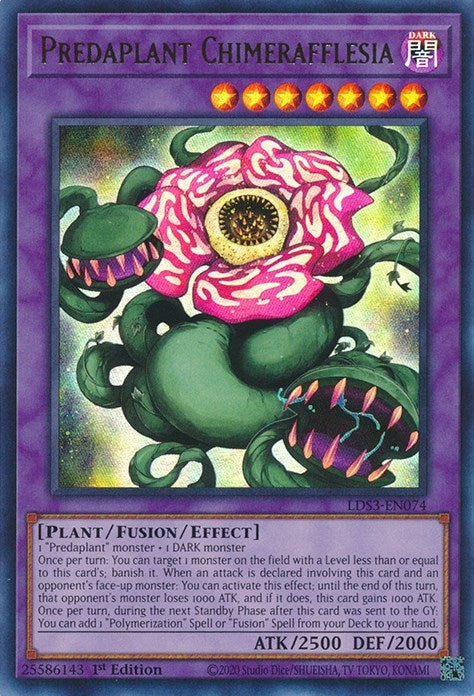 Image for Predaplant Chimerafflesia (LDS3-EN074) (LDS3) - YuGiOh