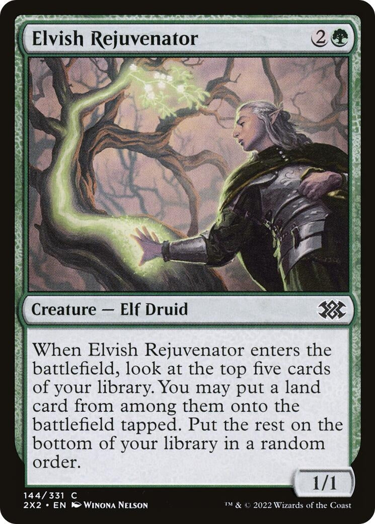 Image for Elvish Rejuvenator (144) (Double Masters 2022) - Magic: The Gathering