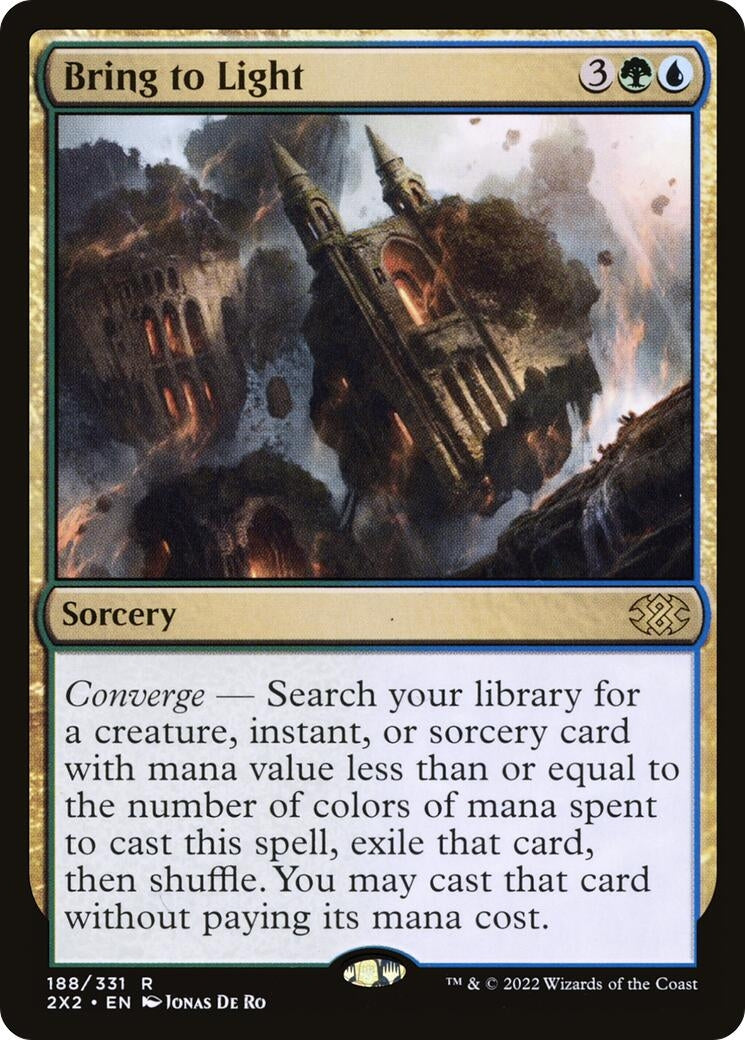 Image for Bring to Light (188) (Double Masters 2022) - Magic: The Gathering