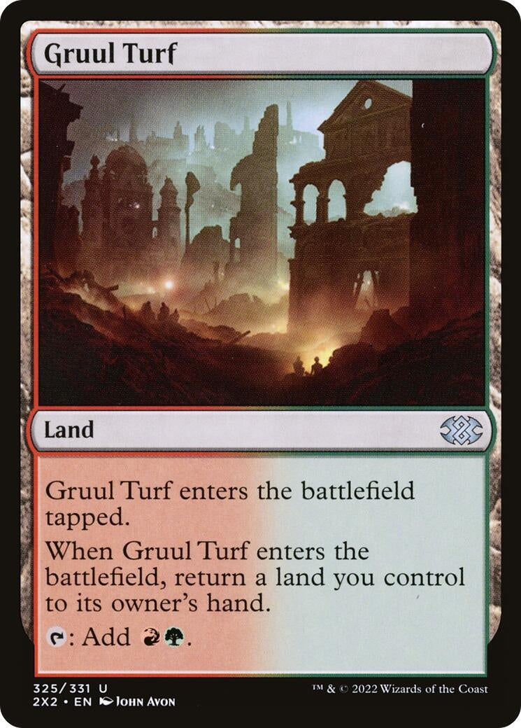 Image for Gruul Turf (325) (Double Masters 2022) - Magic: The Gathering