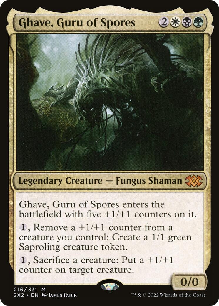 Image for Ghave, Guru of Spores (216) (Double Masters 2022) - Magic: The Gathering