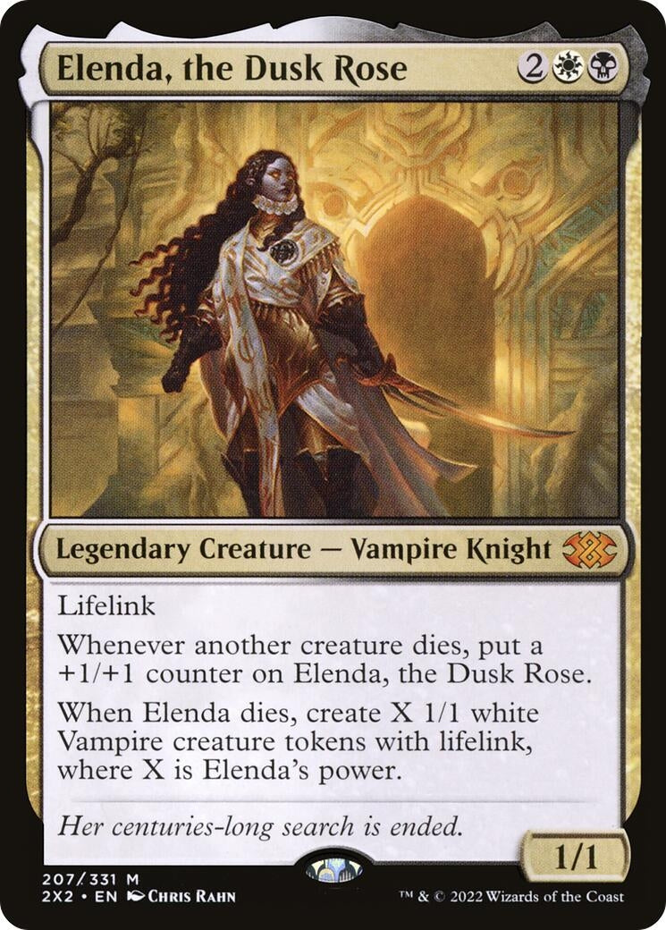 Image for Elenda, the Dusk Rose (207) (Double Masters 2022) - Magic: The Gathering