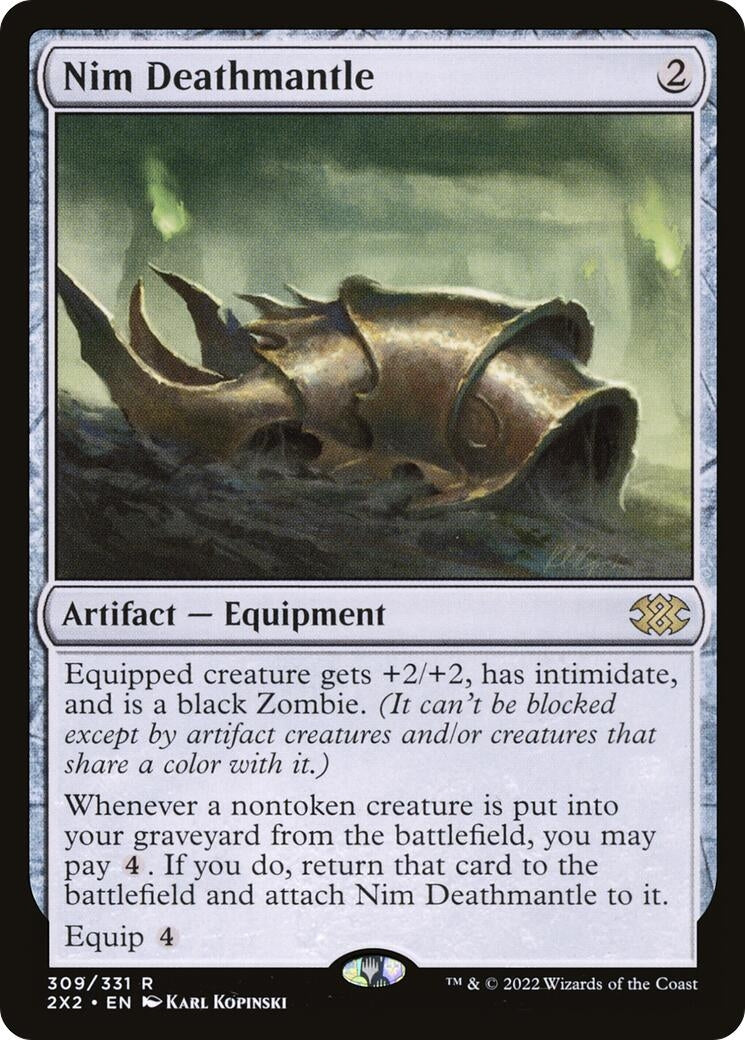 Image for Nim Deathmantle (309) (Double Masters 2022) - Magic: The Gathering