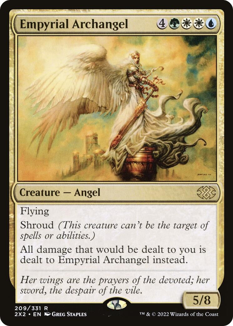 Image for Empyrial Archangel (209) (Double Masters 2022) - Magic: The Gathering