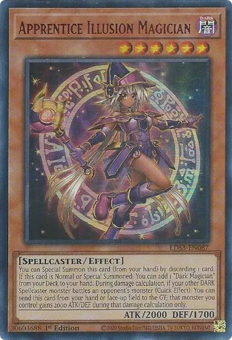 Image for Apprentice Illusion Magician (Red) (LDS3-EN087) (LDS3) - YuGiOh