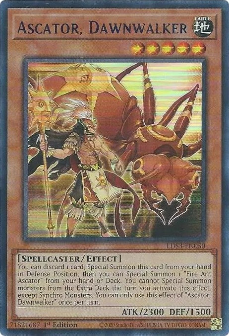 Image for Ascator, Dawnwalker (Blue) (LDS3-EN050) (LDS3) - YuGiOh