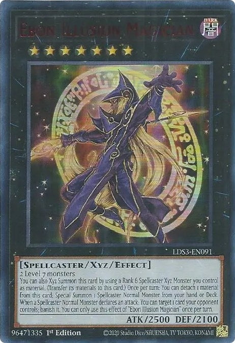 Image for Ebon Illusion Magician (Red) (LDS3-EN091) (LDS3) - YuGiOh