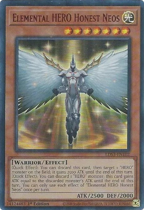Image for Elemental HERO Honest Neos (Red) (LDS3-EN102) (LDS3) - YuGiOh