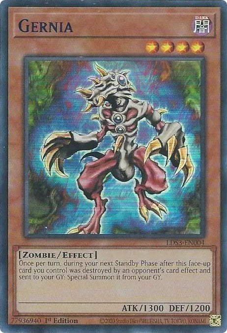 Image for Gernia (Blue) (LDS3-EN004) (LDS3) - YuGiOh