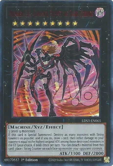Image for Number C40: Gimmick Puppet of Dark Strings (Red) (LDS3-EN065) (LDS3) - YuGiOh