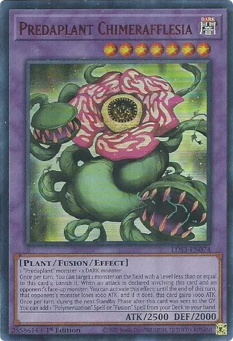 Image for Predaplant Chimerafflesia (Red) (LDS3-EN074) (LDS3) - YuGiOh