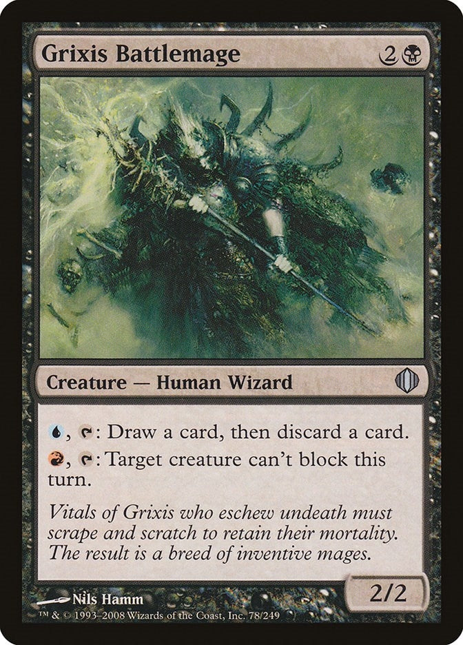 Image for Grixis Battlemage (78) (Shards of Alara) - Magic: The Gathering