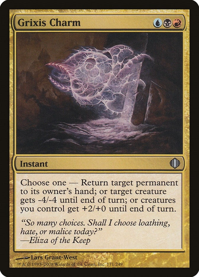 Image for Grixis Charm (171) (Shards of Alara) - Magic: The Gathering
