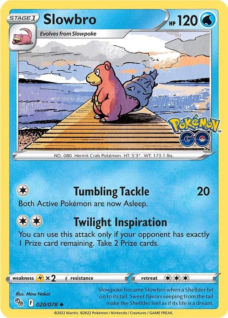 Image for Slowbro (020/078) (PGO) - Pokemon
