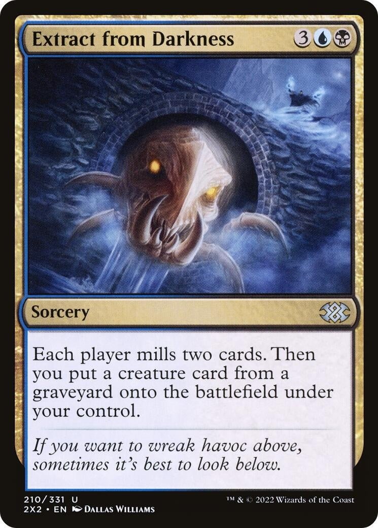 Image for Extract from Darkness (210) (Double Masters 2022) - Magic: The Gathering