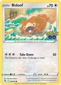 Image for Bidoof (059/078) (PGO) - Pokemon