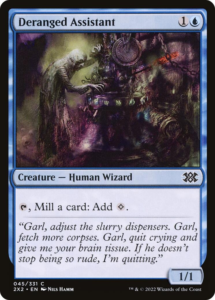 Image for Deranged Assistant (45) (Double Masters 2022) - Magic: The Gathering